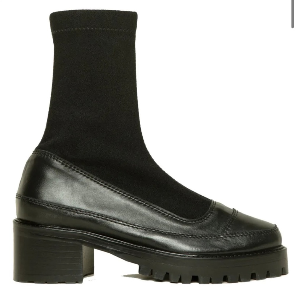 Nicole Saldana Christina Boot black